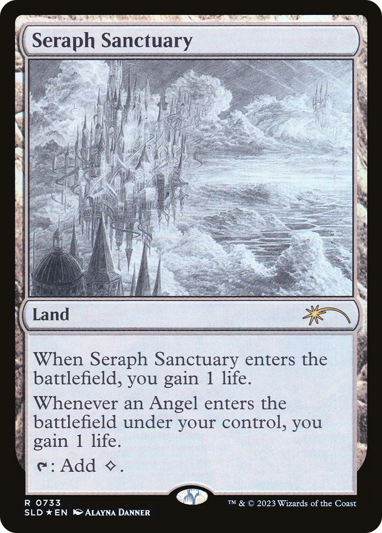 Seraph Sanctuary (Sketch) [Secret Lair Drop Promos] | Nerdhalla Games