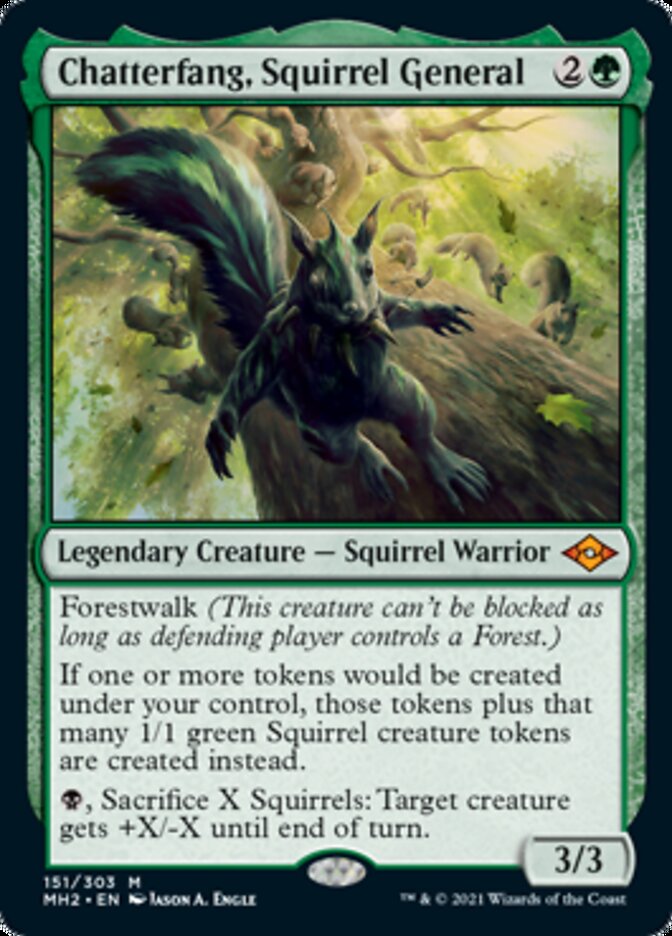 Chatterfang, Squirrel General [Modern Horizons 2] | Nerdhalla Games