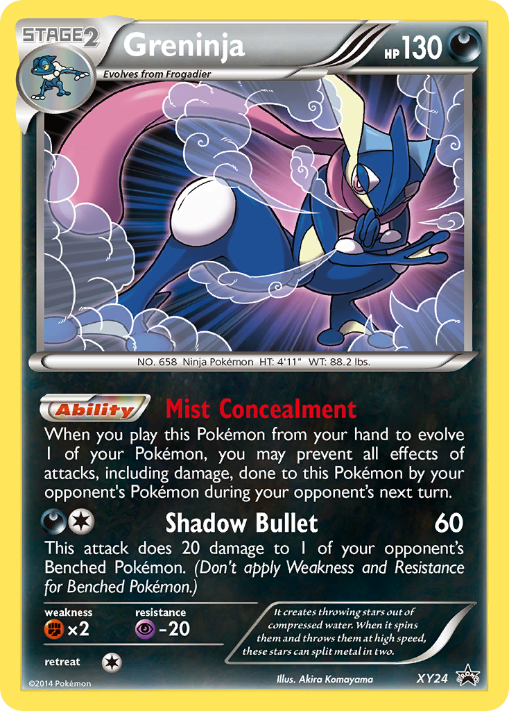 Greninja (XY24) [XY: Black Star Promos] | Nerdhalla Games