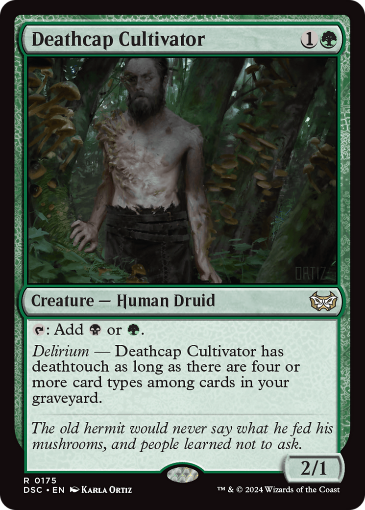 Deathcap Cultivator [Duskmourn: House of Horror Commander] | Nerdhalla Games