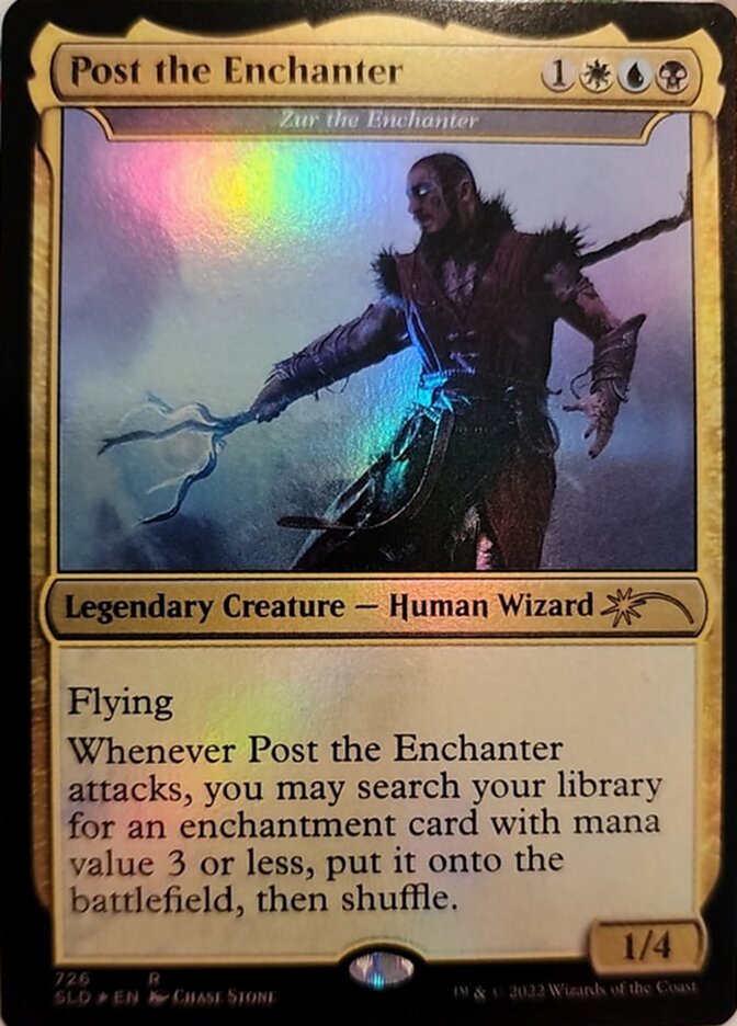 Zur the Enchanter - Post the Enchanter [Secret Lair Drop Promos] | Nerdhalla Games