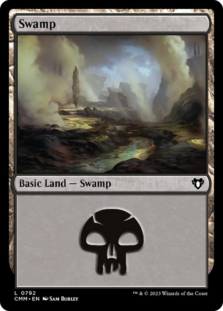 Swamp (792) [Commander Masters] | Nerdhalla Games