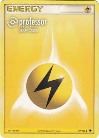 Lightning Energy (109/109) (2004 2005) [Professor Program Promos] | Nerdhalla Games