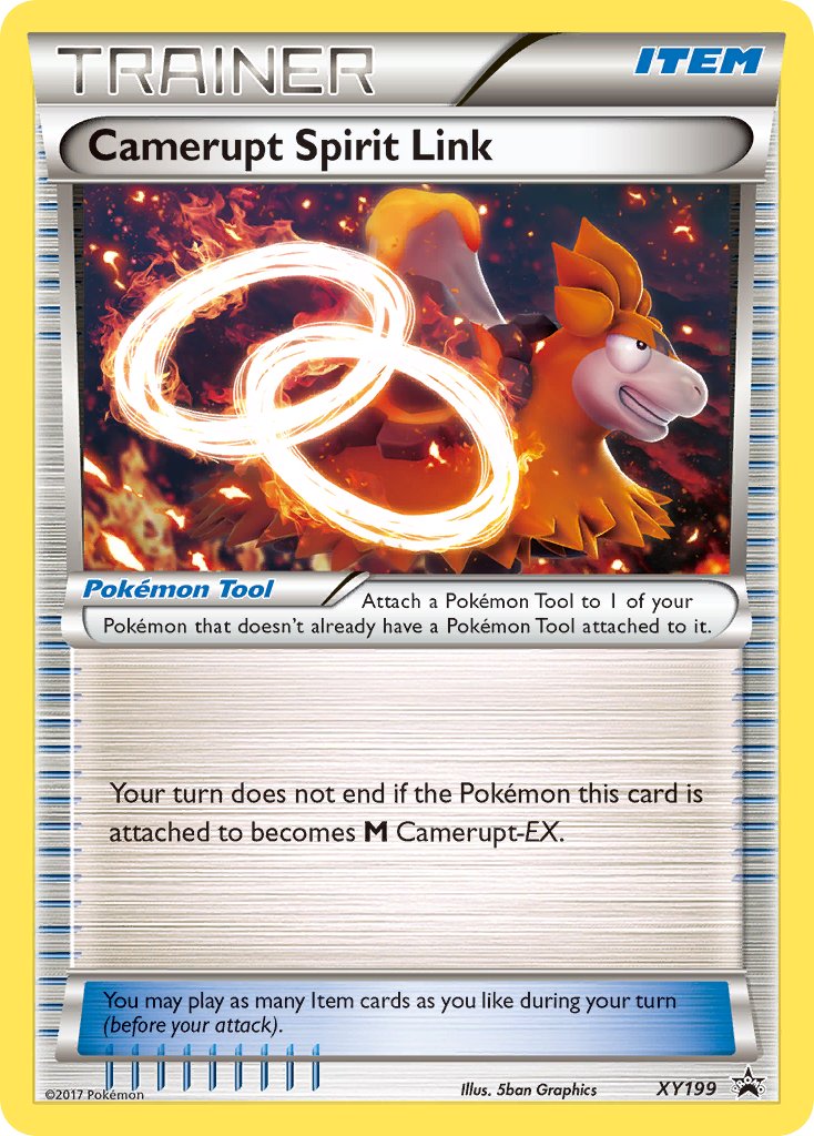 Camerupt Spirit Link (XY199) [XY: Black Star Promos] | Nerdhalla Games