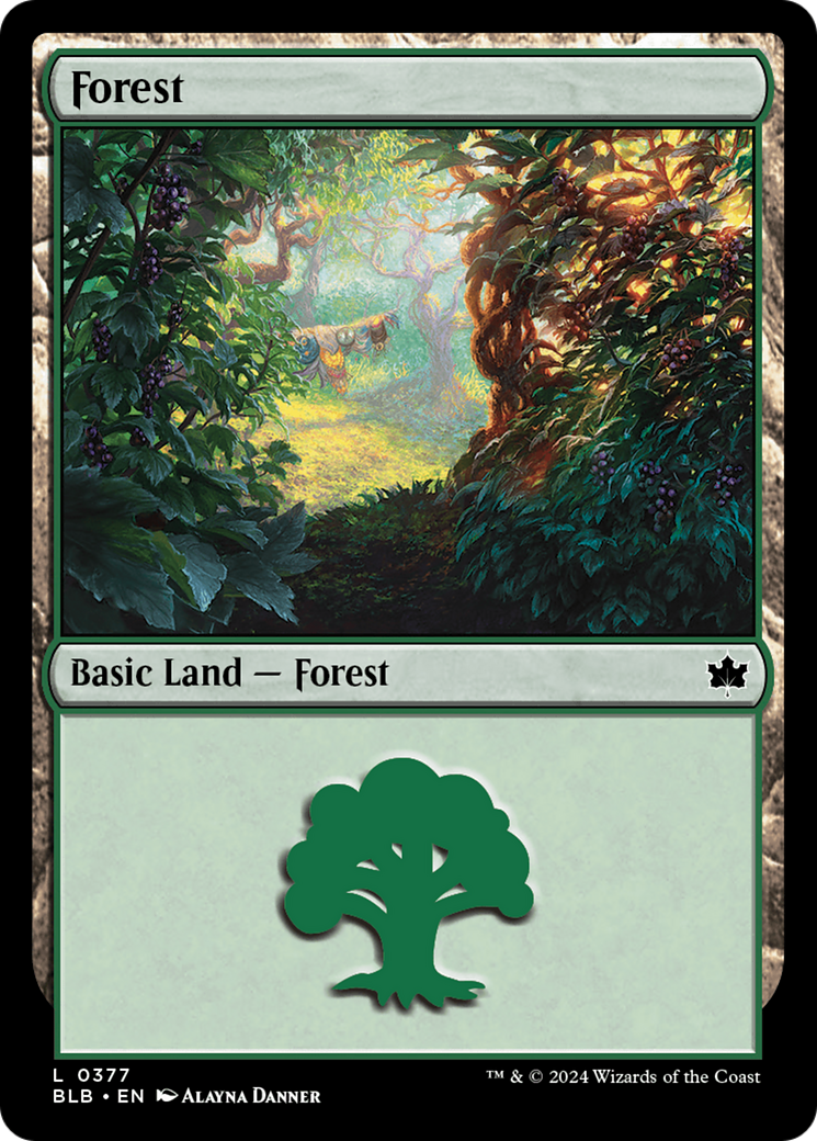 Forest (0377) [Bloomburrow] | Nerdhalla Games