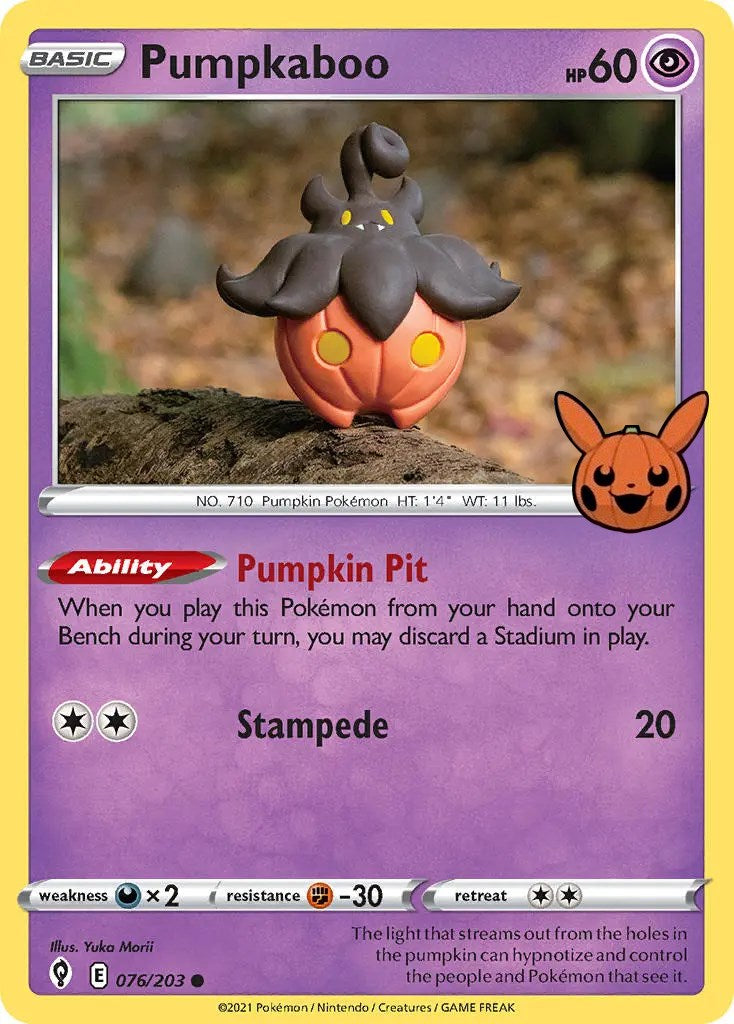 Pumpkaboo (076/203) [Trick or Trade] | Nerdhalla Games