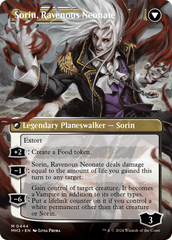 Sorin of House Markov // Sorin, Ravenous Neonate (Borderless) [Modern Horizons 3] | Nerdhalla Games