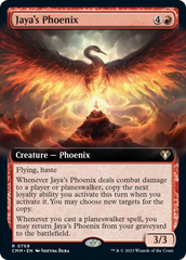 Jaya's Phoenix (Extended Art) [Commander Masters] | Nerdhalla Games