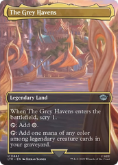 The Grey Havens (Borderless Alternate Art) [The Lord of the Rings: Tales of Middle-Earth] | Nerdhalla Games