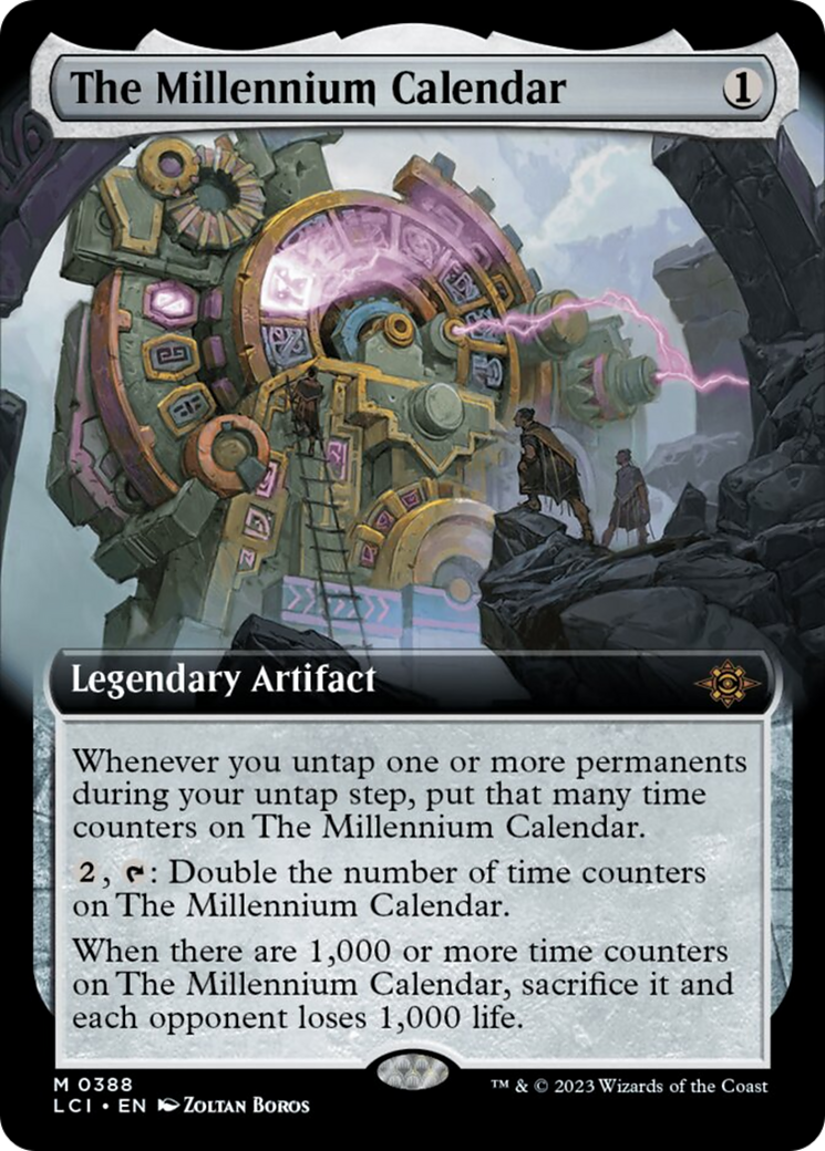 The Millennium Calendar (Extended Art) [The Lost Caverns of Ixalan] | Nerdhalla Games