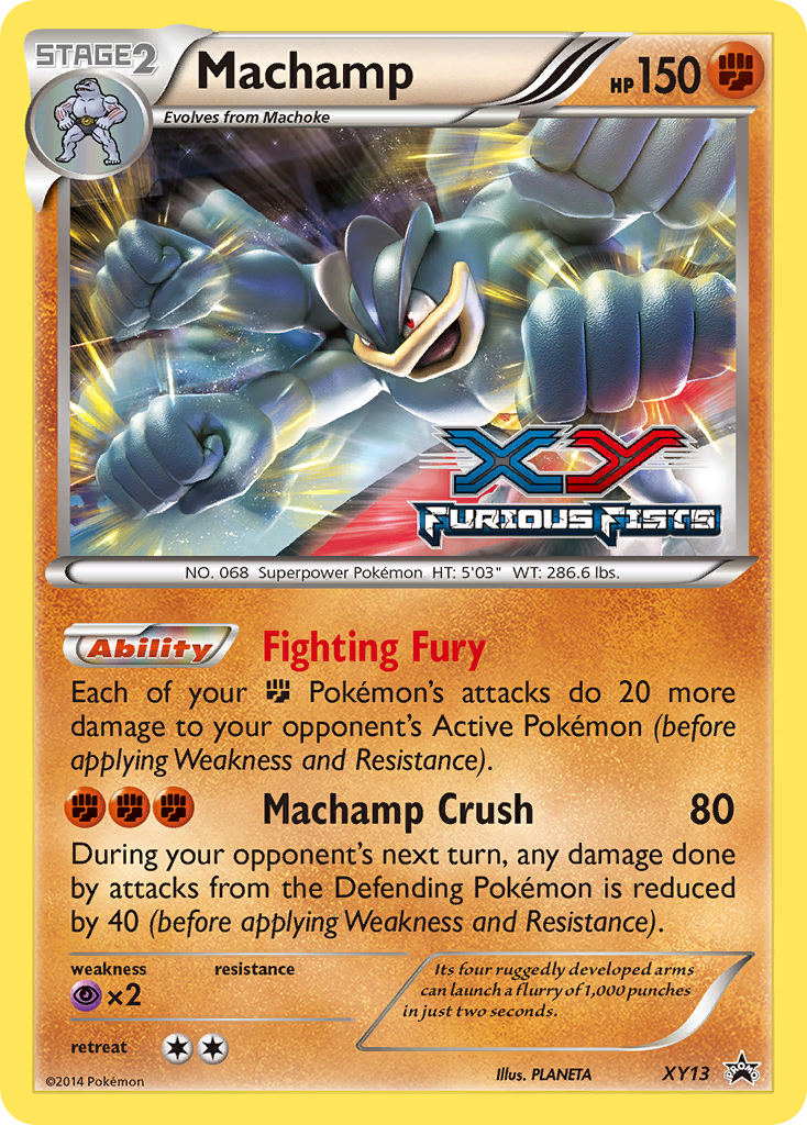 Machamp (XY13) [XY: Black Star Promos] | Nerdhalla Games