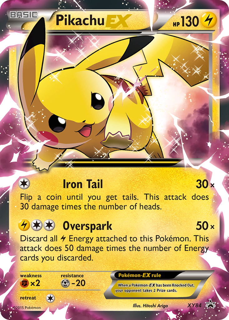 Pikachu EX (XY84) [XY: Black Star Promos] | Nerdhalla Games