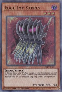 Edge Imp Sabres [LART-EN015] Ultra Rare | Nerdhalla Games