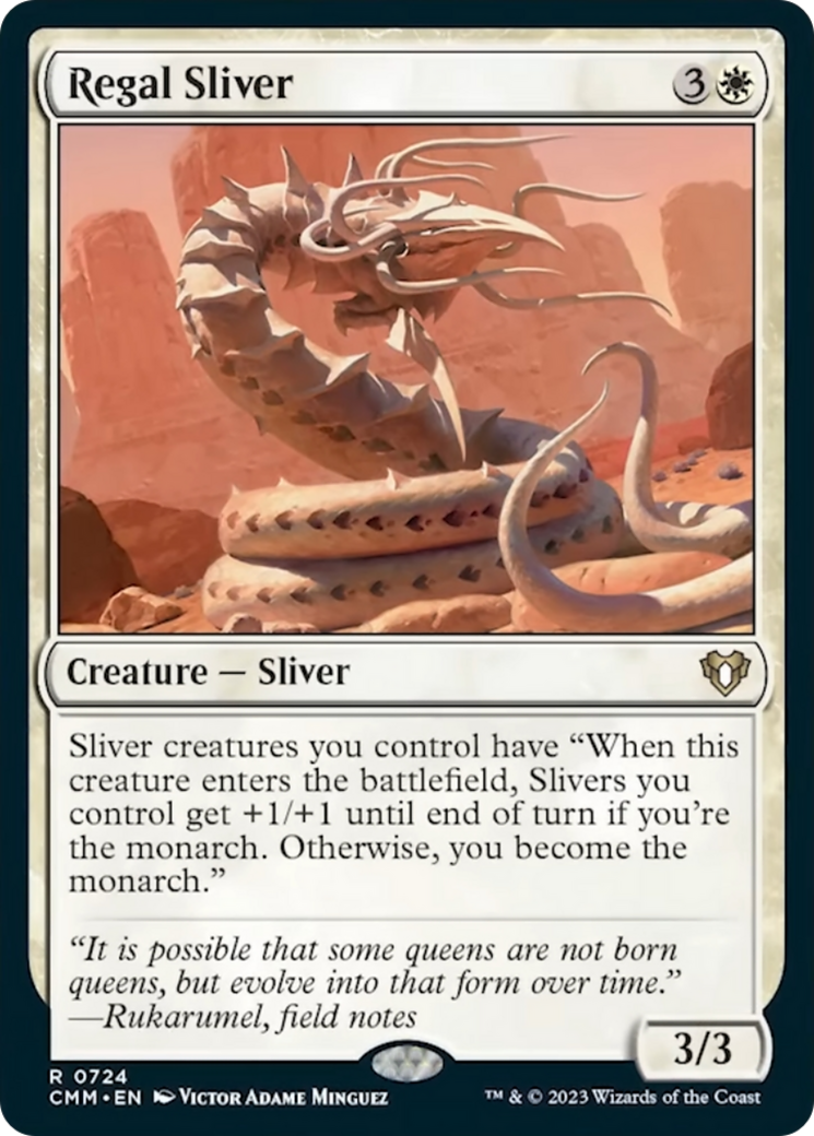 Regal Sliver [Commander Masters] | Nerdhalla Games