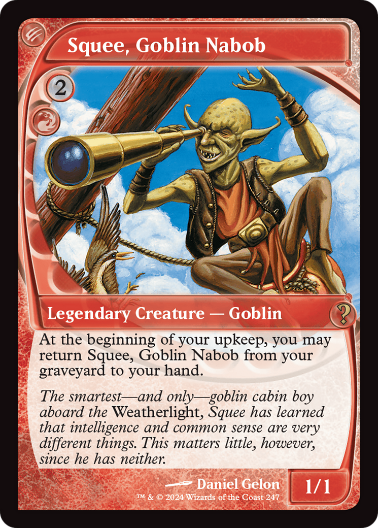 Squee, Goblin Nabob (Future Sight) [Mystery Booster 2] | Nerdhalla Games