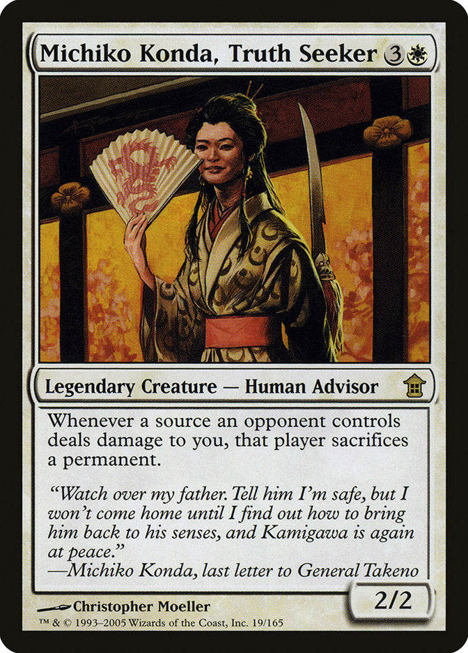 Michiko Konda, Truth Seeker [Saviors of Kamigawa] | Nerdhalla Games