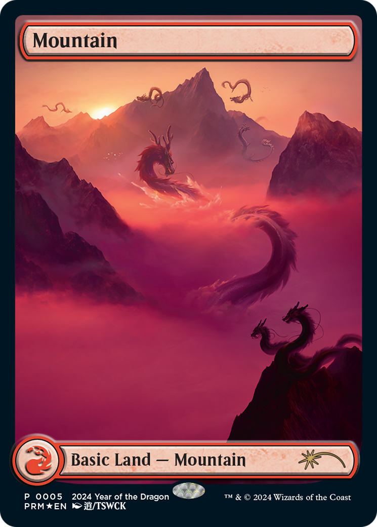 Mountain (Year of the Dragon 2024) [Standard Showdown Promos] | Nerdhalla Games