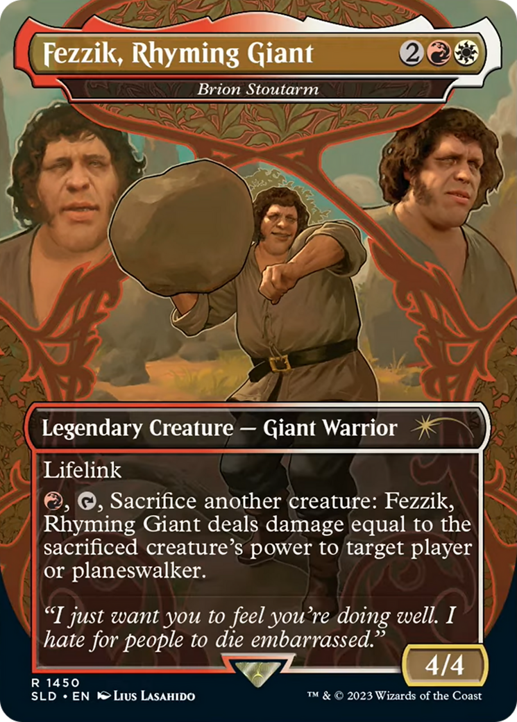 Fezzik, Rhyming Giant - Brion Stoutarm [Secret Lair Drop Series] | Nerdhalla Games