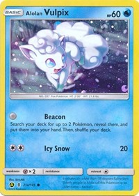 Alolan Vulpix (21a/145) (Alternate Art Promo) [Sun & Moon: Guardians Rising] | Nerdhalla Games