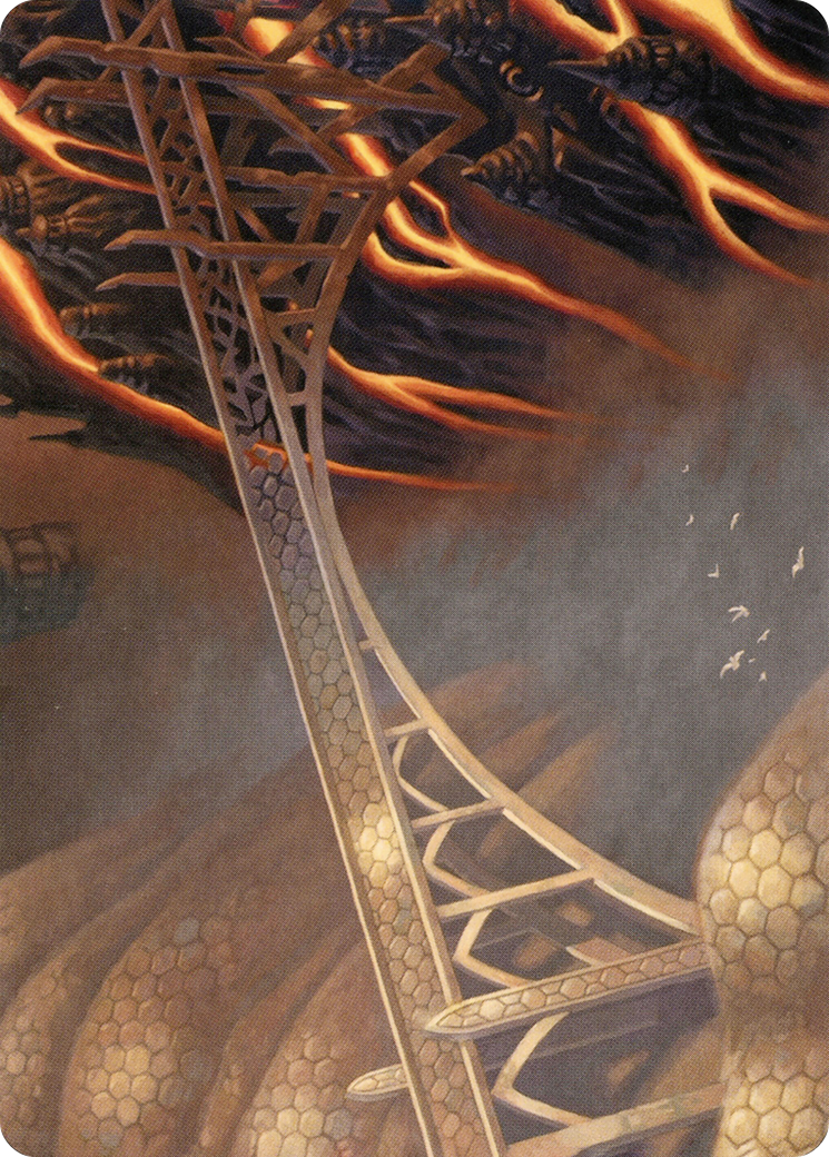 Rustvale Bridge Art Card [Modern Horizons 2 Art Series] | Nerdhalla Games