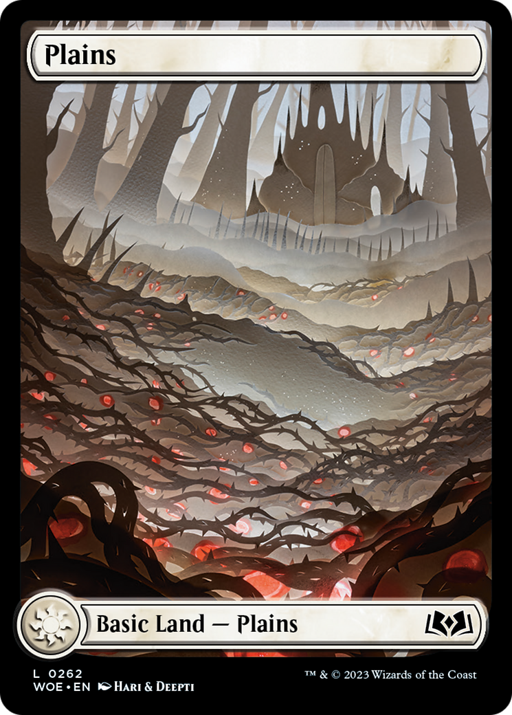 Plains (262) (Full-Art) [Wilds of Eldraine] | Nerdhalla Games