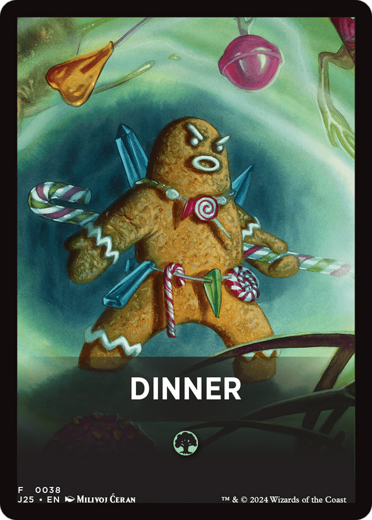 Dinner Theme Card [Foundations Jumpstart Front Cards] | Nerdhalla Games