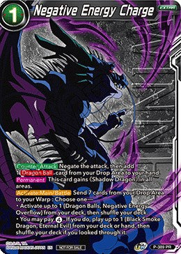 Negative Energy Charge (Tournament Pack Vol. 8) (Winner) (P-389) [Tournament Promotion Cards] | Nerdhalla Games