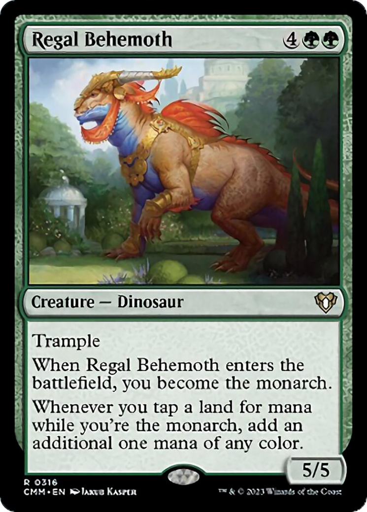 Regal Behemoth [Commander Masters] | Nerdhalla Games