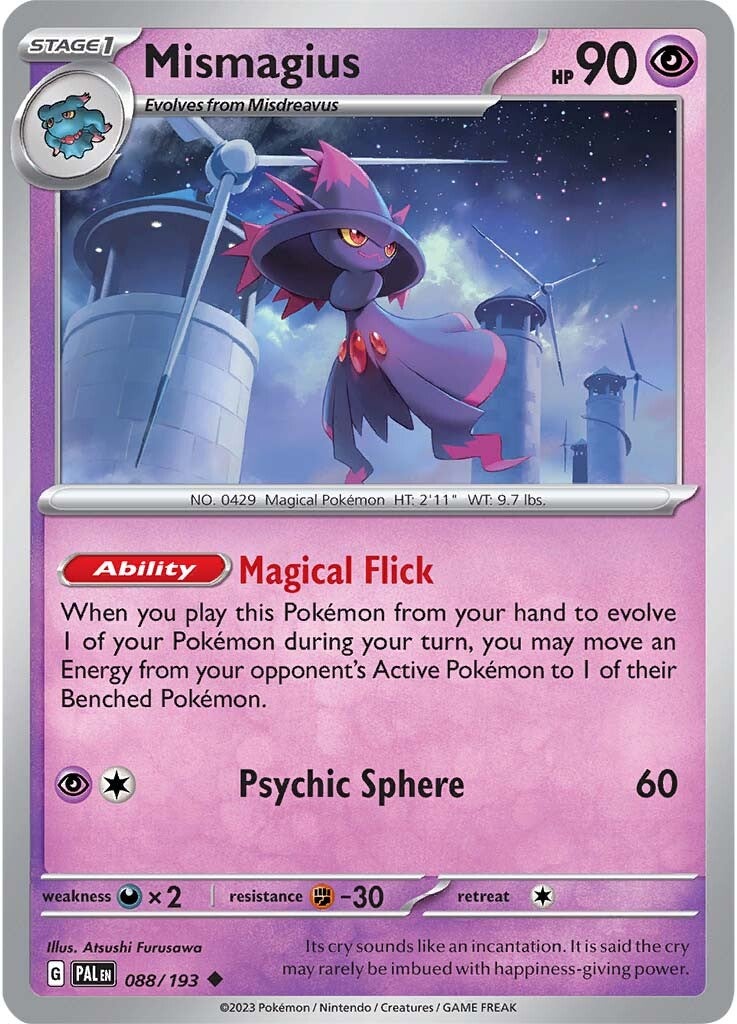 Mismagius (088/193) [Scarlet & Violet: Paldea Evolved] | Nerdhalla Games