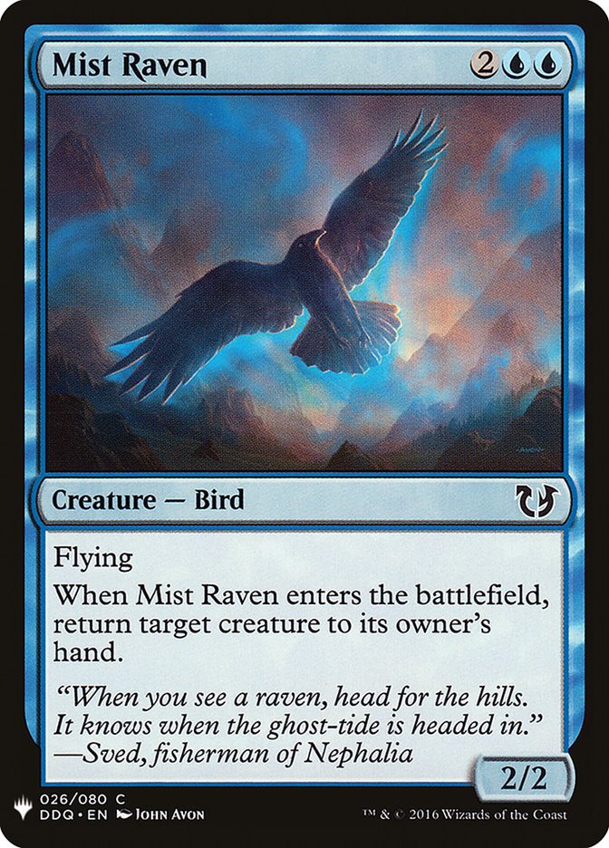 Mist Raven [Mystery Booster] | Nerdhalla Games