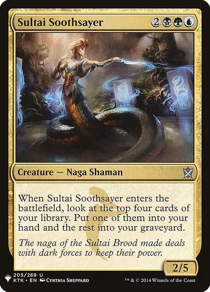 Sultai Soothsayer [Mystery Booster] | Nerdhalla Games