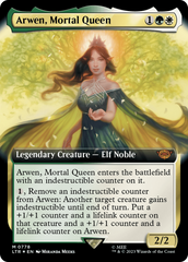 Arwen, Mortal Queen (Extended Art) (Surge Foil) [The Lord of the Rings: Tales of Middle-Earth] | Nerdhalla Games