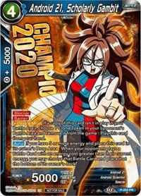 Android 21, Scholarly Gambit (P-202) [Promotion Cards] | Nerdhalla Games