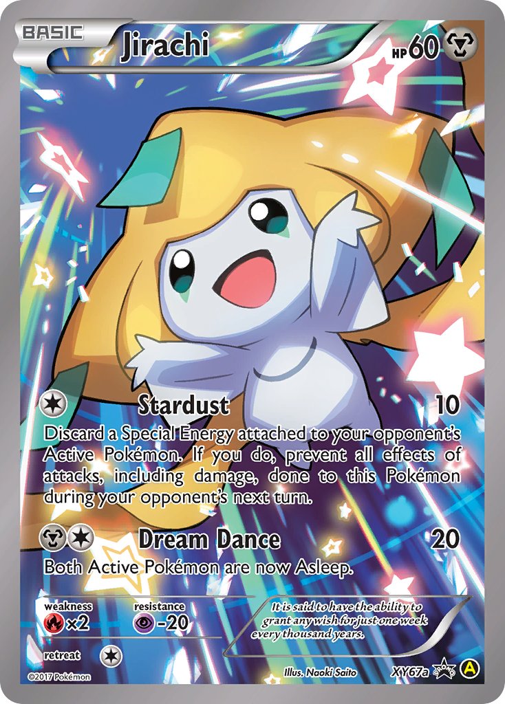 Jirachi (XY67a) [Alternate Art Promos] | Nerdhalla Games