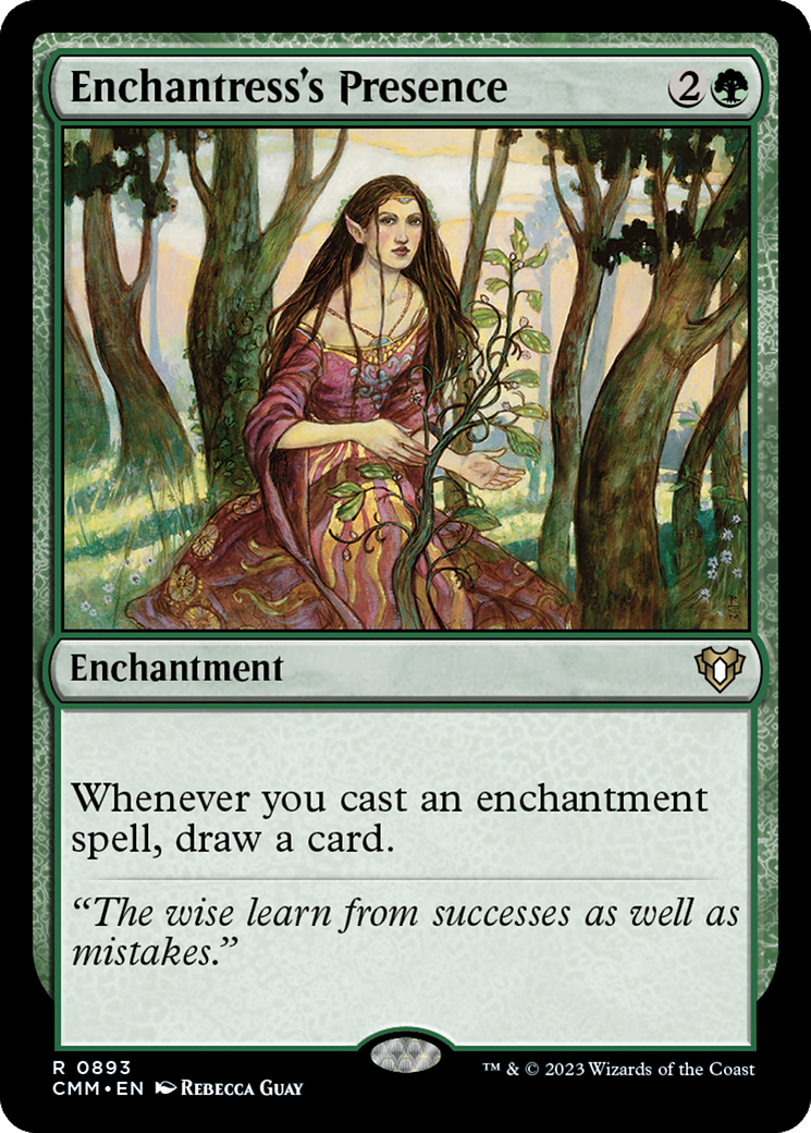 Enchantress's Presence [Commander Masters] | Nerdhalla Games