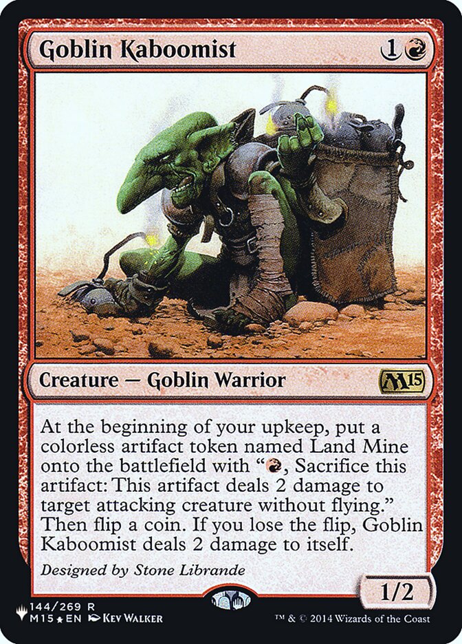 Goblin Kaboomist [Secret Lair: Heads I Win, Tails You Lose] | Nerdhalla Games