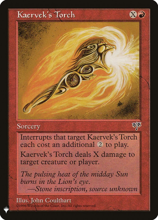 Kaervek's Torch [Mystery Booster] | Nerdhalla Games