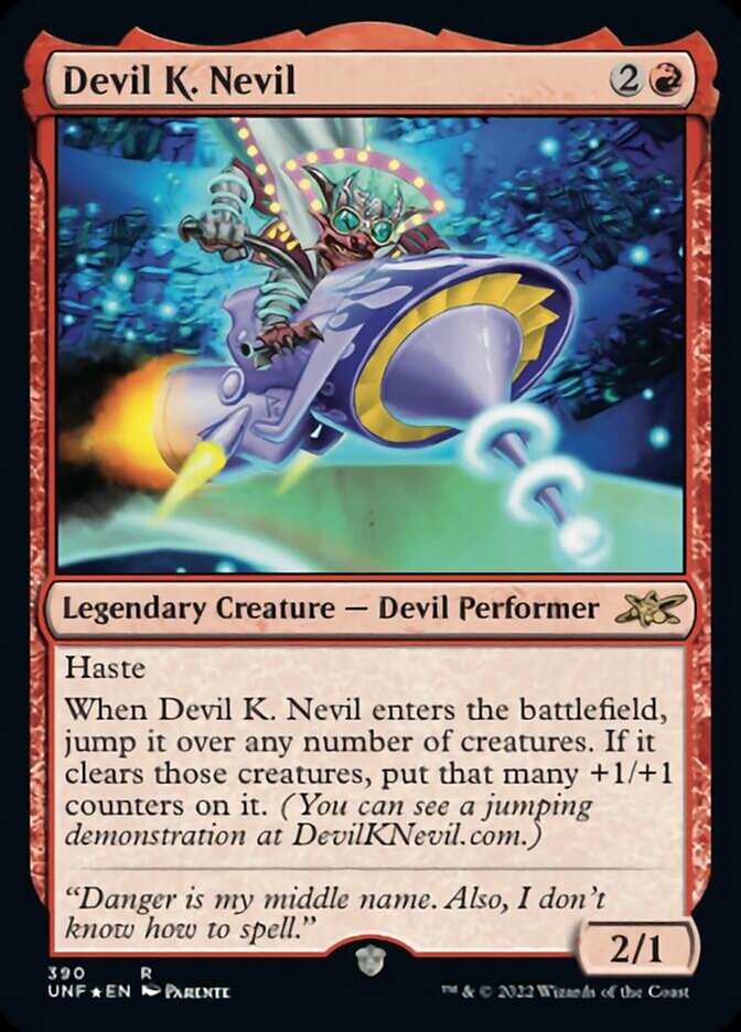 Devil K. Nevil (Galaxy Foil) [Unfinity] | Nerdhalla Games