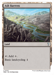 Ash Barrens (White Border) [Mystery Booster 2] | Nerdhalla Games