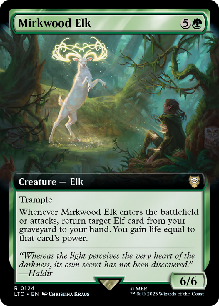 Mirkwood Elk (Extended Art) [The Lord of the Rings: Tales of Middle-Earth Commander] | Nerdhalla Games