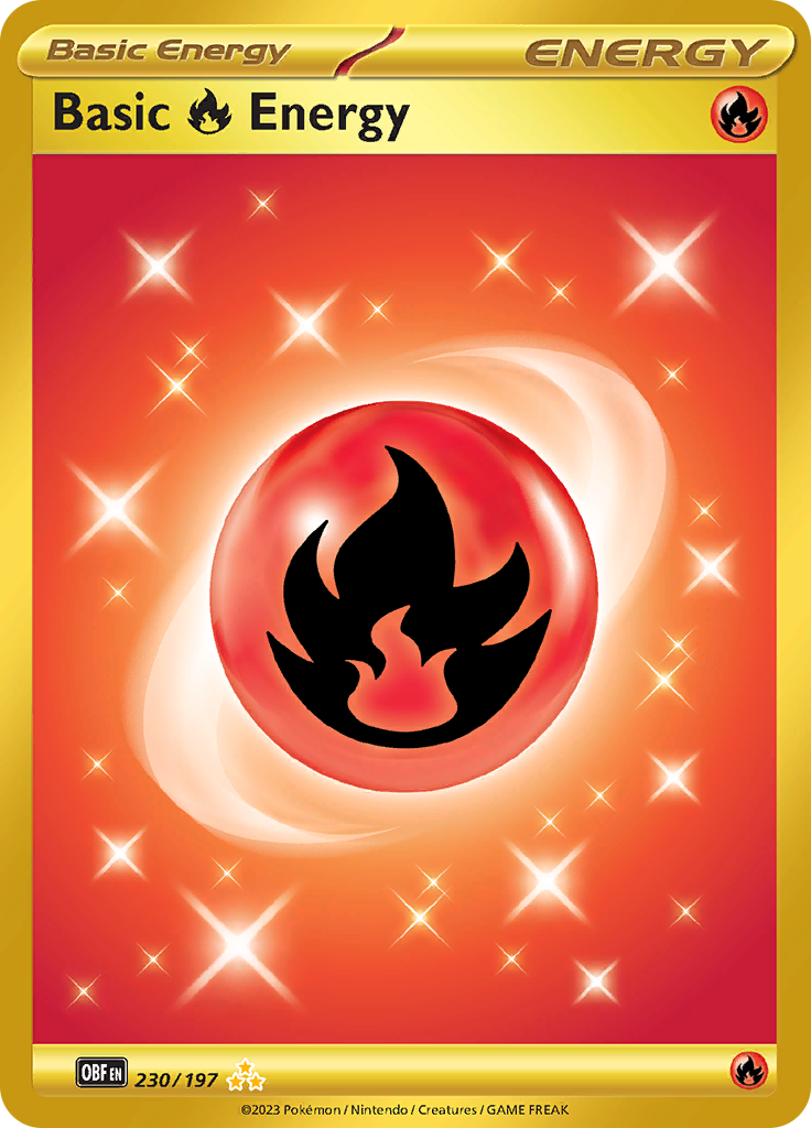 Basic Fire Energy (230/197) [Scarlet & Violet: Obsidian Flames] | Nerdhalla Games