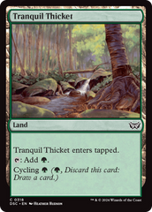 Tranquil Thicket [Duskmourn: House of Horror Commander] | Nerdhalla Games