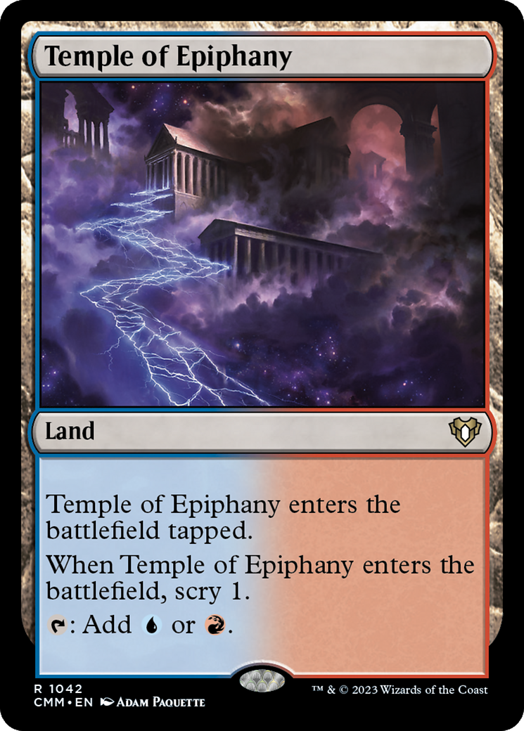 Temple of Epiphany [Commander Masters] | Nerdhalla Games