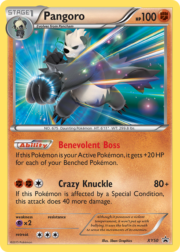 Pangoro (XY50) [XY: Black Star Promos] | Nerdhalla Games