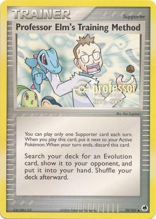 Professor Elms Training Method (79/101) (2006 2007) [Professor Program Promos] | Nerdhalla Games