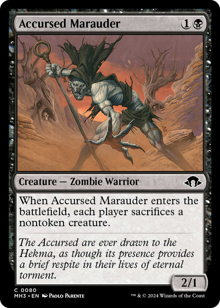 Accursed Marauder [Modern Horizons 3] | Nerdhalla Games