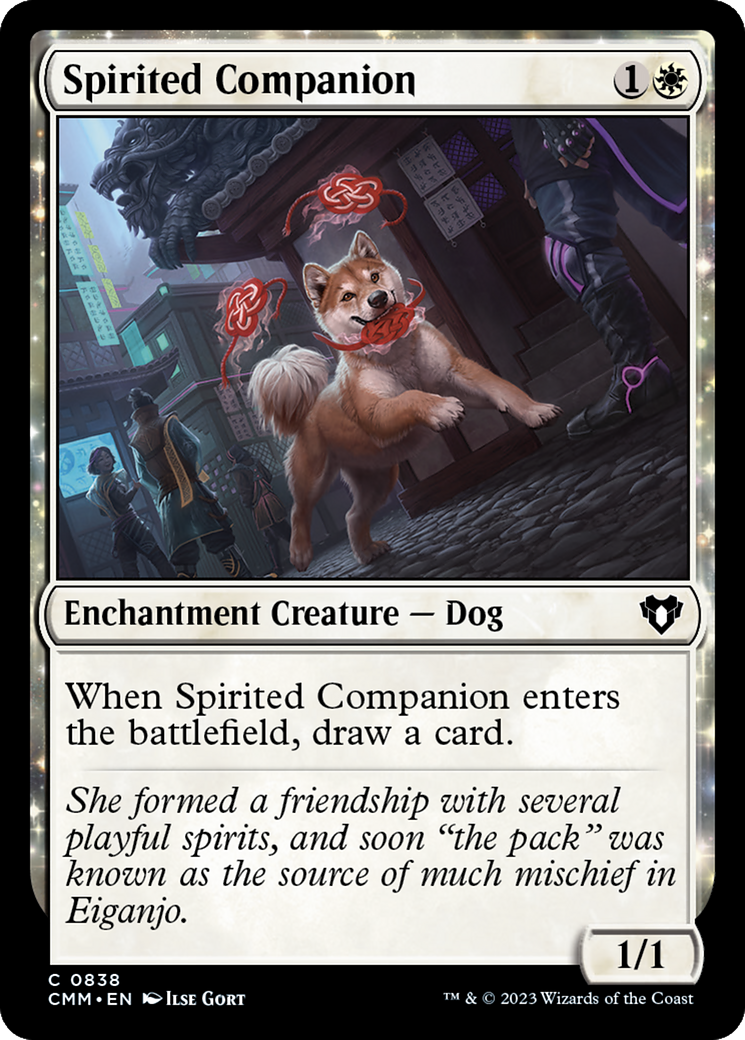 Spirited Companion [Commander Masters] | Nerdhalla Games