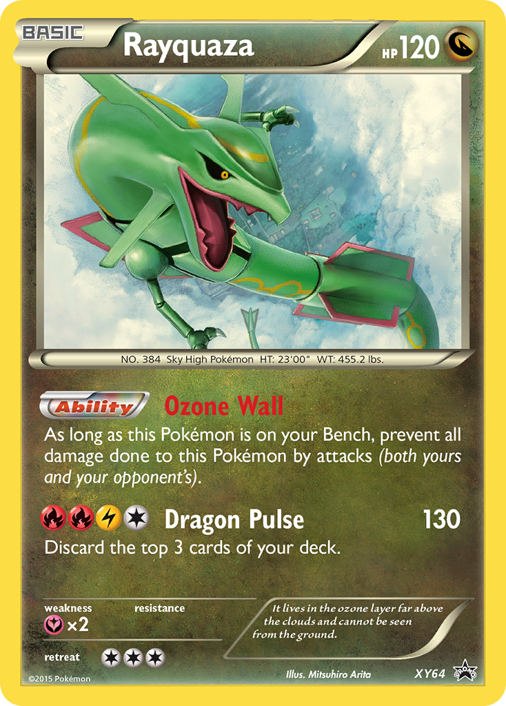 Rayquaza (XY64) [XY: Black Star Promos] | Nerdhalla Games