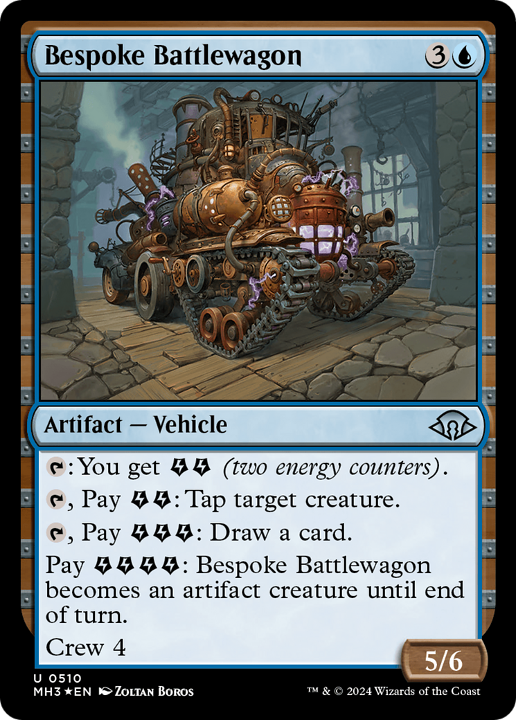 Bespoke Battlewagon (Ripple Foil) [Modern Horizons 3] | Nerdhalla Games