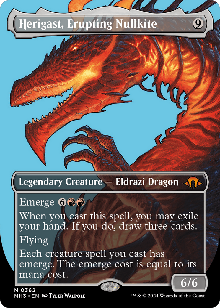 Herigast, Erupting Nullkite (Borderless) [Modern Horizons 3] | Nerdhalla Games